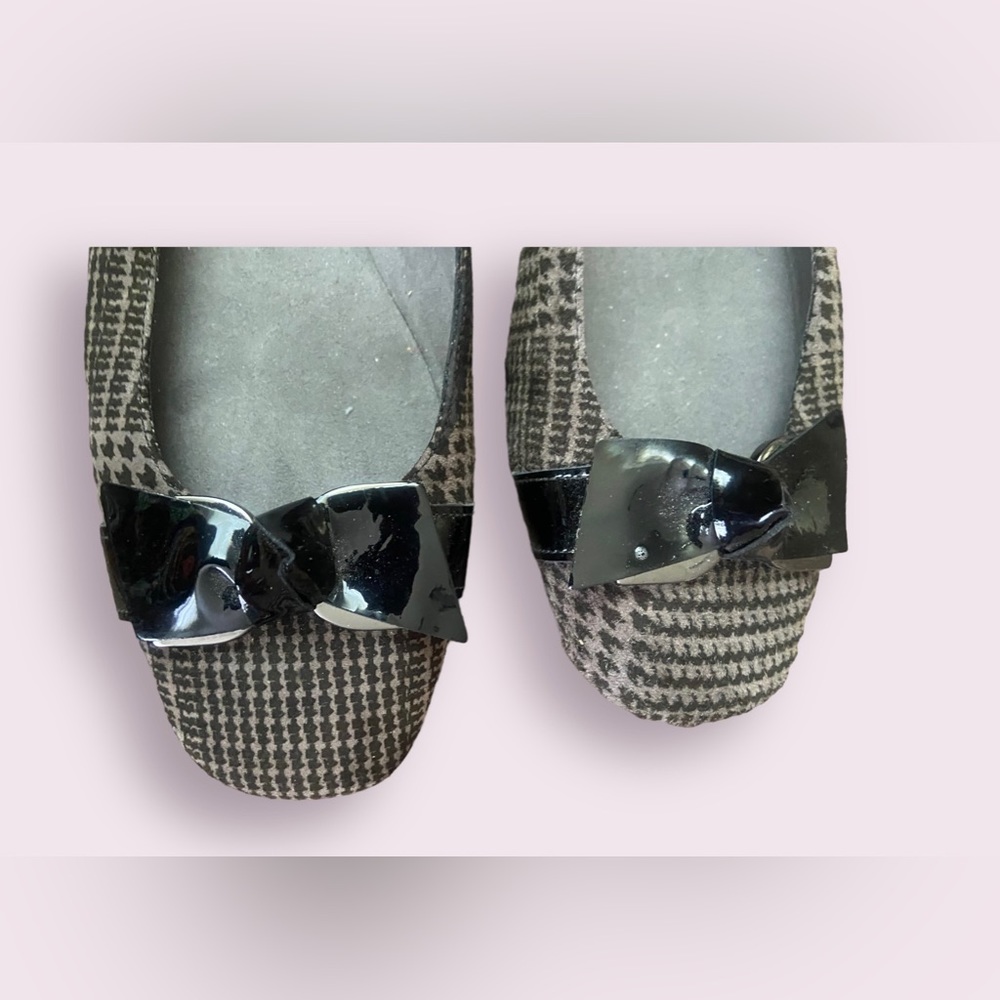 Stuart Weitzman Houndstooth Flats - Size 9m - image 3